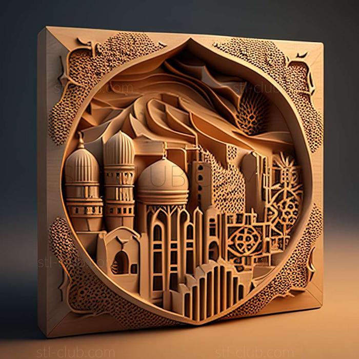 3D model Morocco  Kingdom of Morocco (STL)